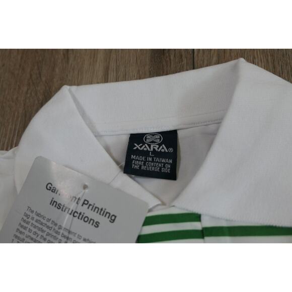 NWT Vintage Xara Collared Polyester Football Soccer Shirt Jersey Men's Large - Picture 5 of 9